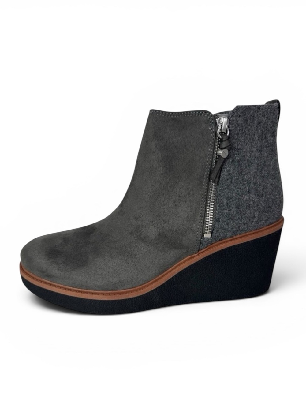 Dr. Scholl's Shoes Amber Women's 10M Ankle Boot Wool Bld NWOB
